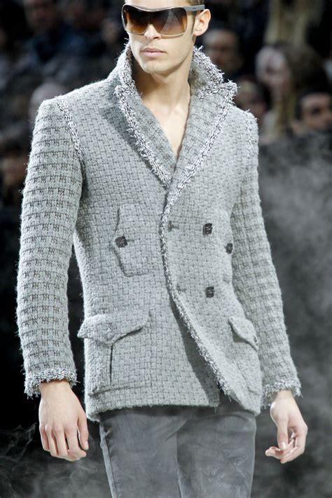 chanel men's coat|Altro.